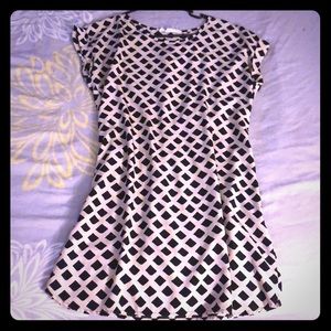 Black and White Dress